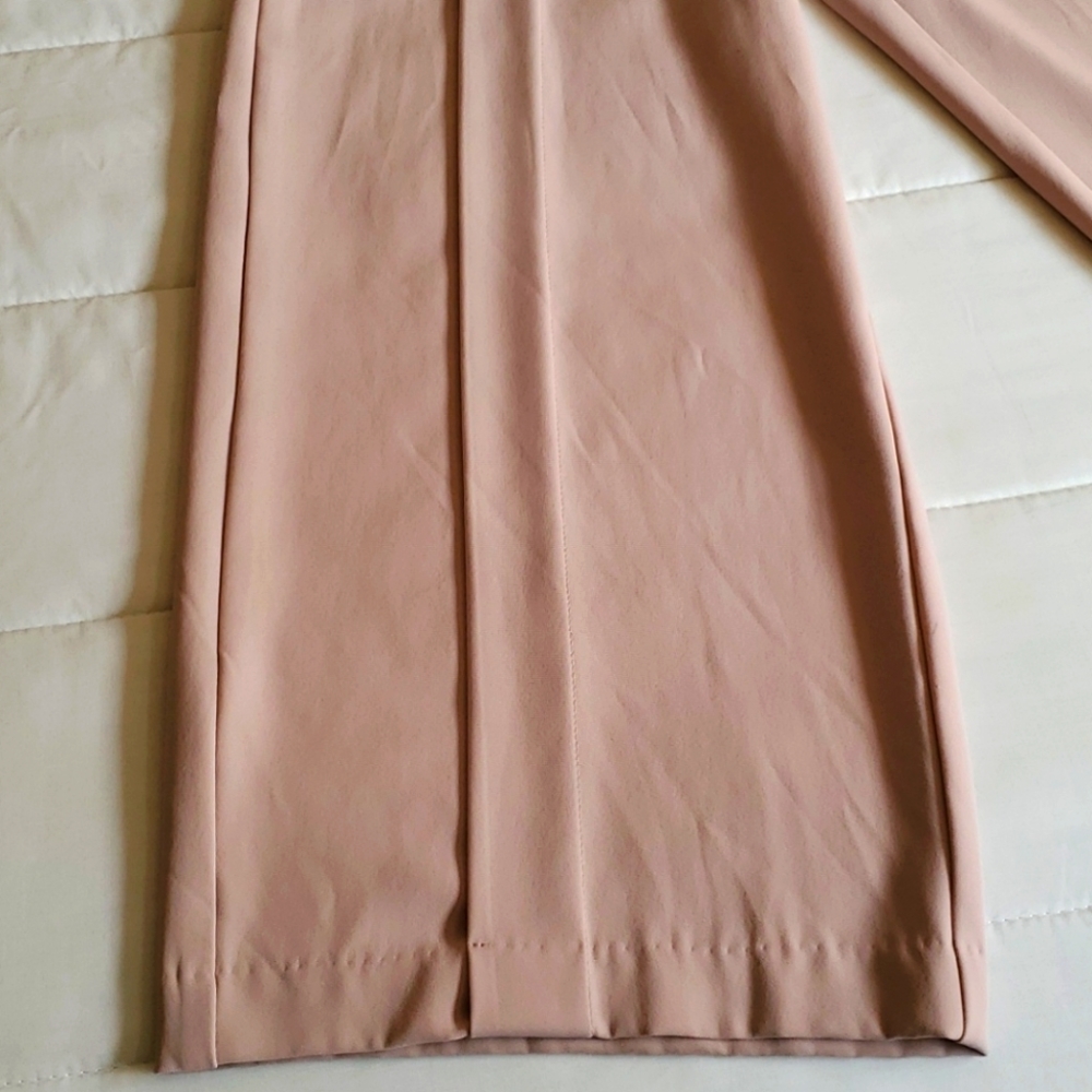 Zara Basic Beige Wide Leg Pants Size XS - Picture 7 of 12